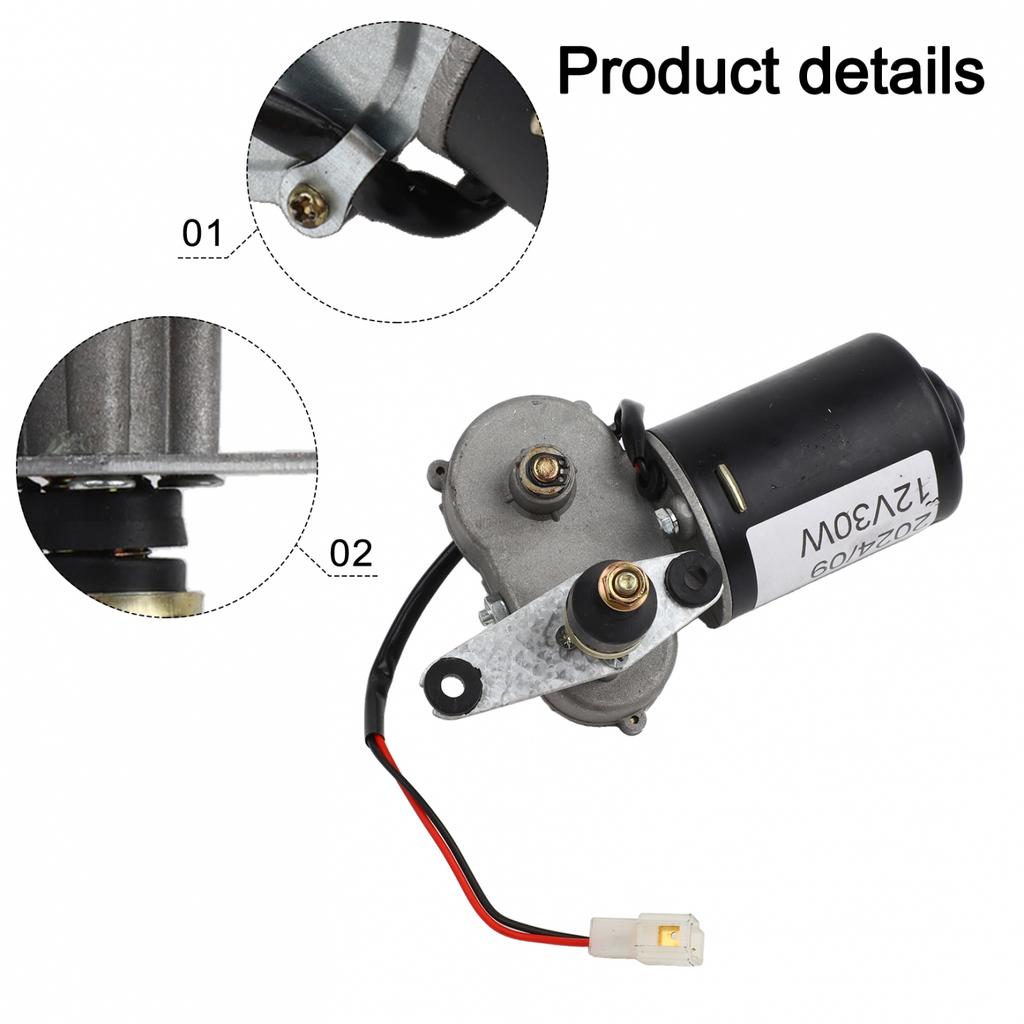12V Wiper Motor Designed for Multiple Vehicle Applications