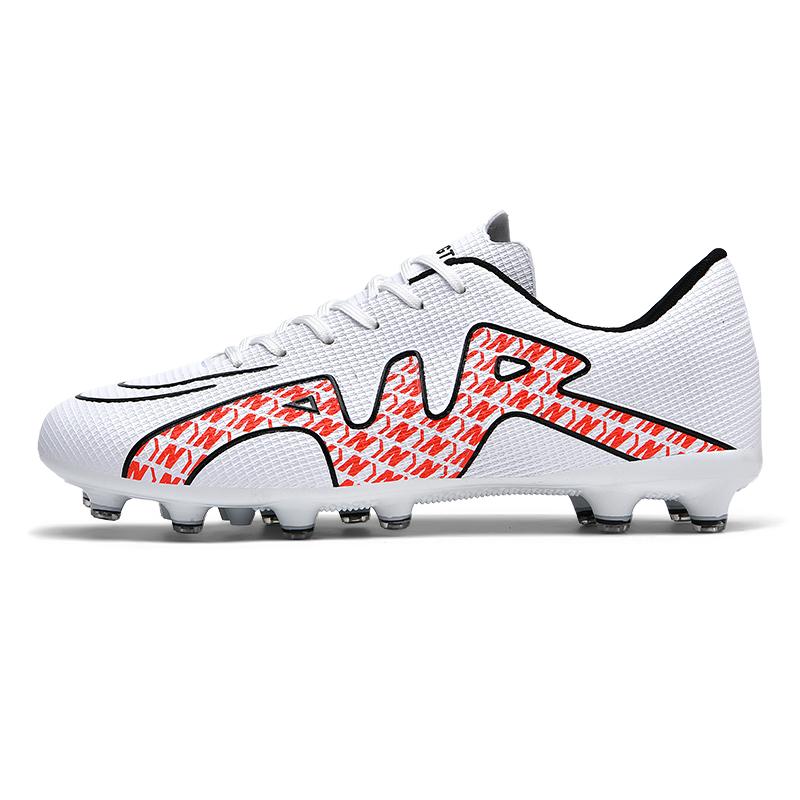 Original Mens Soccer Shoes Field Training Turf TF/FG Sports Society Football Boot  PU Leather Lightweight Football Shoes Men