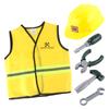 Children'S Party Experience Role-Playing Clothing Set Cosplay Fire Engineer Three-In-One Clothing Export