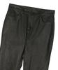 SUNDAY FRUIT MARKET W) Vintage Leather Flare Pant Black