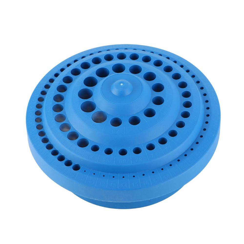 1-13mm Diameter Drill Bit Organizer Stand Round Shape Rotary Tool Bit Holder Household Use