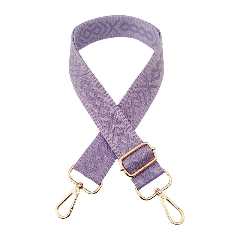 3,8 cm Diamantprydd Enfärgad Bred Axelrem/Axelremsväska för Väskor