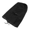Backpack Laundry Bag Black 600D Oxford Cloth Water Proof Clothes Hamper Bag for Travel