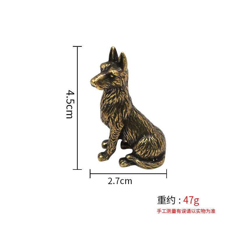 

Wealth Tea Pet Wholesale Solid Brass Desktop Zodiac Lucky Small Figurines