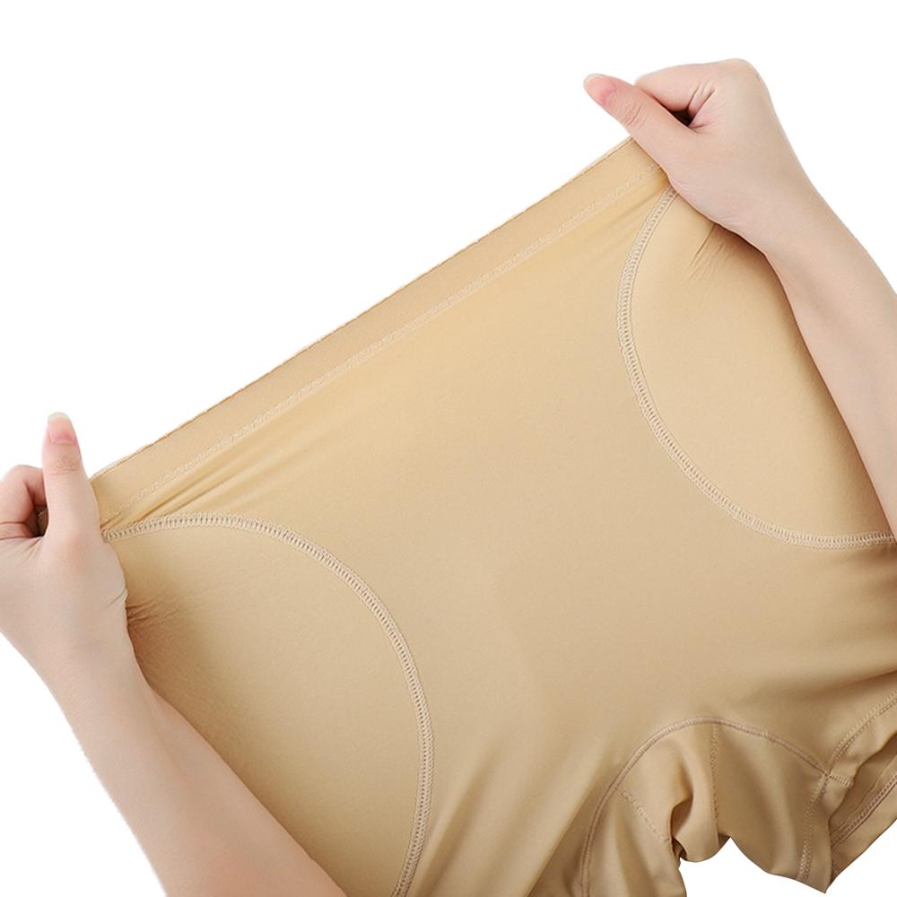 Women's Invisible Hip Lifting Shaping Panties High-Rise Foam Pads Fake  Ass Sexy Underpants Soft Breathable Boyshorts Shapewear