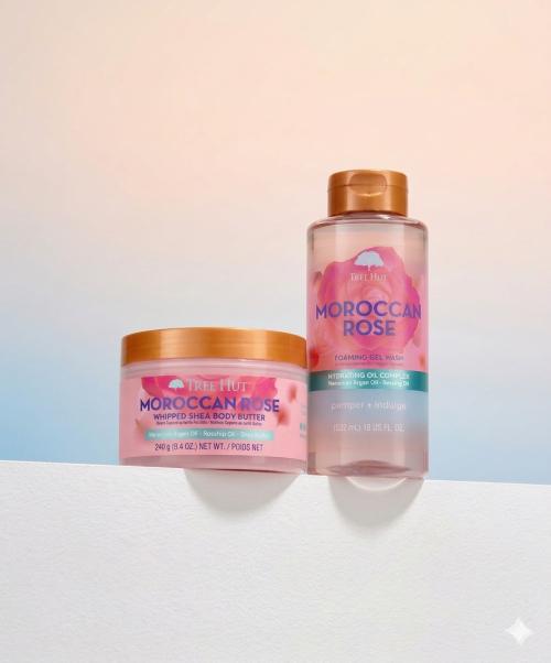 Choose one: Foaming Gel Wash + Whipped Body Butter Set Santal Haze