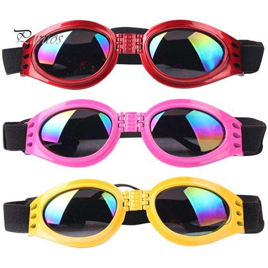 Dog\'s Fashion UV Protection Foldable Sunglasses Goggles with Adjustable Strap