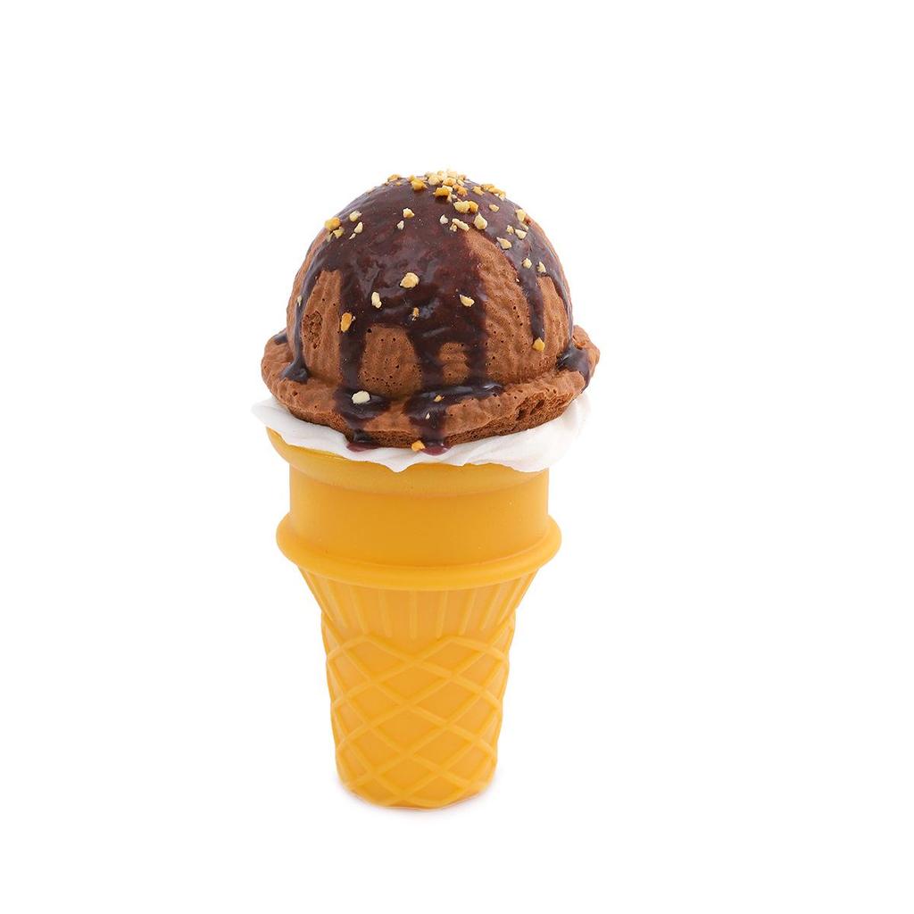 Crispy Cone Ice Cream Pu Foam Squeeze Toy