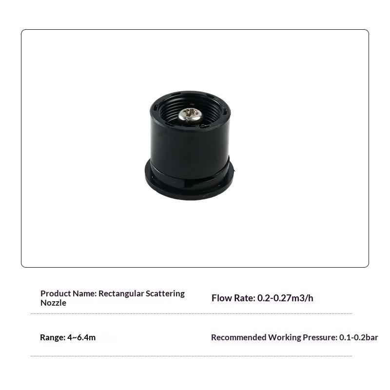 1Pcs Garden Lawn Irrigation Rotary Sprinkler Adjustable Ray Jet Nozzle Sprinkler With 90/180/270/360 Arc 5.5-8.0 Meters Range