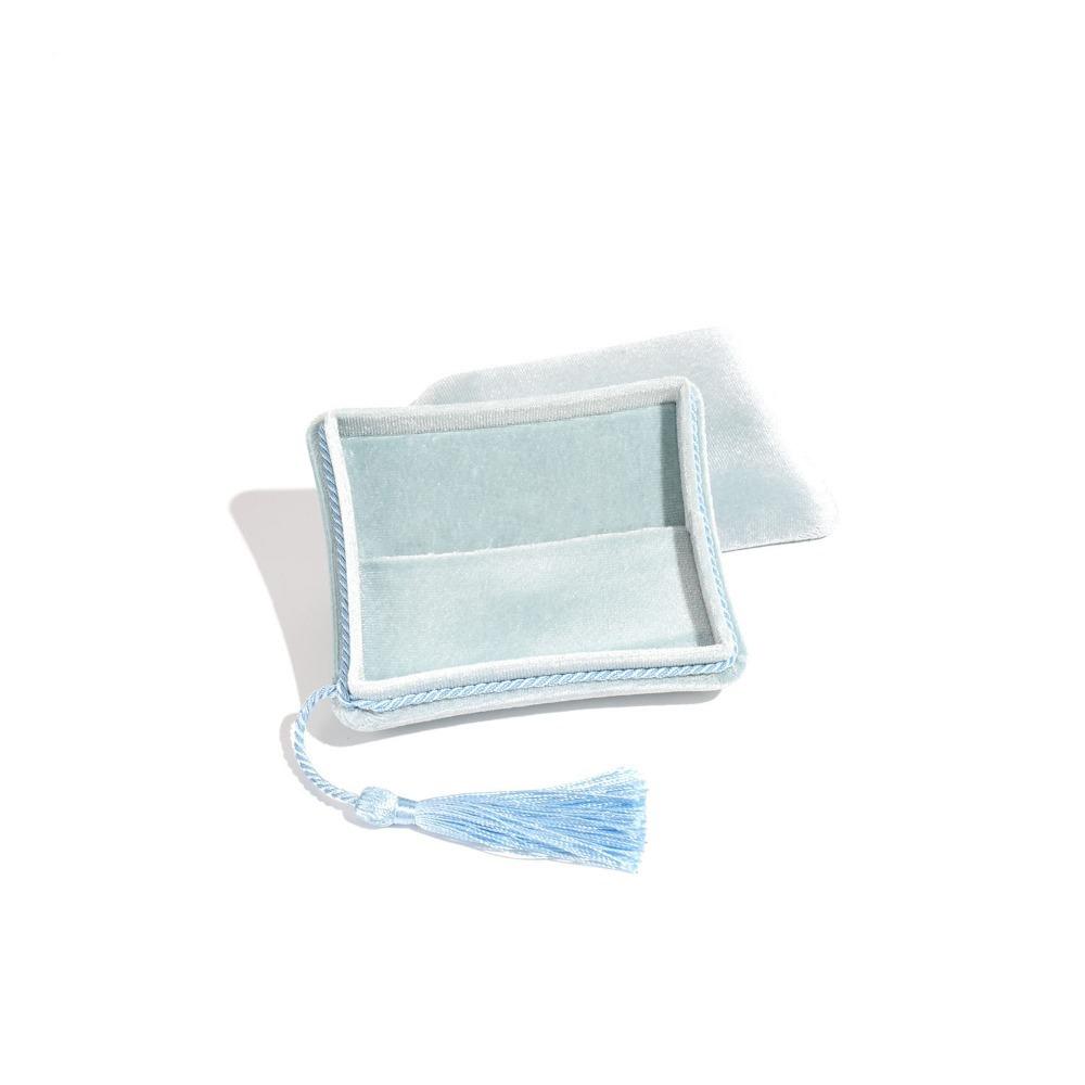 Tassels Jewelry Packing Bag Rings Necklace Earrings Storage Case Simple Square Jewelry Box  Gift