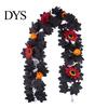 Haunted House Decor Halloween Artificial Maple Leaf Vine Decor, Fall Wall Hanging Garland Theme Party Supplies for Scene, Spooky Thanksgiving