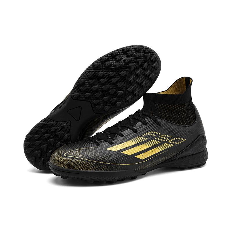 World Cup High-top Football Shoes Boys and Teenagers Students Women TF Broken Nails AG Long Nails Competition Training Shoes