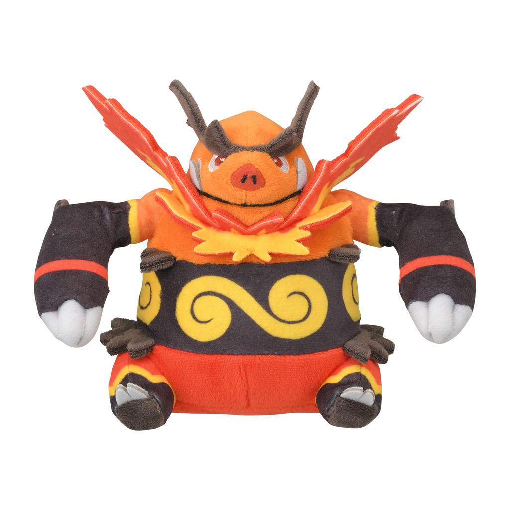 Pokémon Center Original 500 Plush Pokémon fit Emboar 15.5 x 17 x 15 cm (H x W x D)