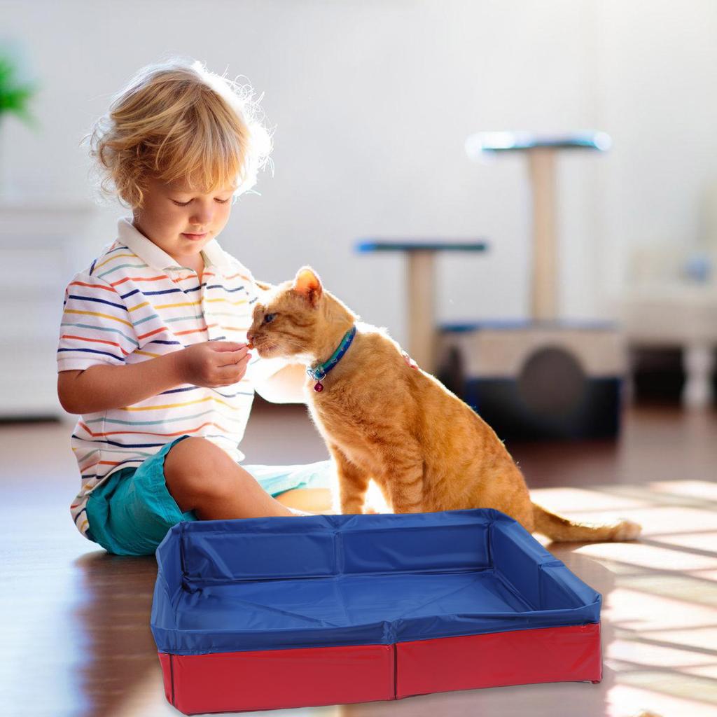 Collapsible Dog Pool Easy Storage PVC Large Size Pool Ideal For Cooling Pet for Outdoor Backyard