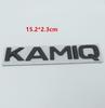 BATL9 1pc Metal for SKODA Octavia Superb RAPID FABIA KAMIQ KODIAQ YETI Car Emblem Letter Badge Rear Tail Trunk Sticker Decal for SKODA