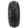 8in Rubber Vacuum Tire 17X7.00 8 17 7 8 Aluminum Alloy Rim Non Slip Textured Wheel Replacement for ATV Quad Off Road Go