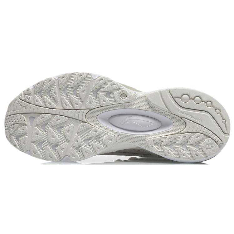New LiNing V8 Anti-Slip Wear-Resistant Low-Top Running Shoes Women's Egg Cream Gray ARHR056-2