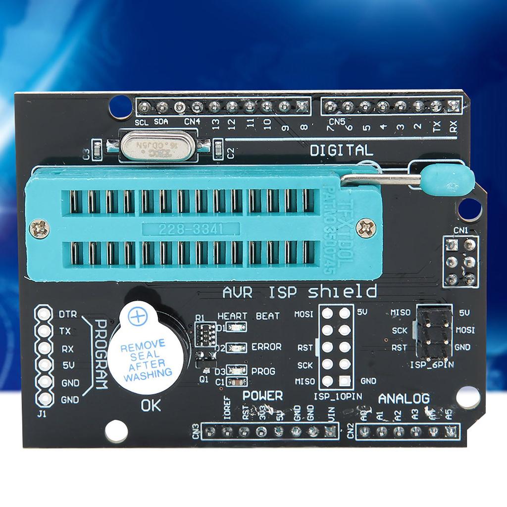 AVR ISP Shield Burning Burn Bootloader Programmer for Development Expansion Board