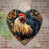 2D flat wooden hanging decorative signs, family wall or door decoration, garden decoration, housewarming gifts for friends