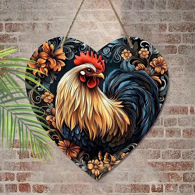 2D flat wooden hanging decorative signs, family wall or door decoration, garden decoration, housewarming gifts for friends