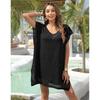 Pareo Beach Cover Up for Women Summer Dress Saidas De Praia Swim Wear Tunic Outlets Black Luxury Bat… More