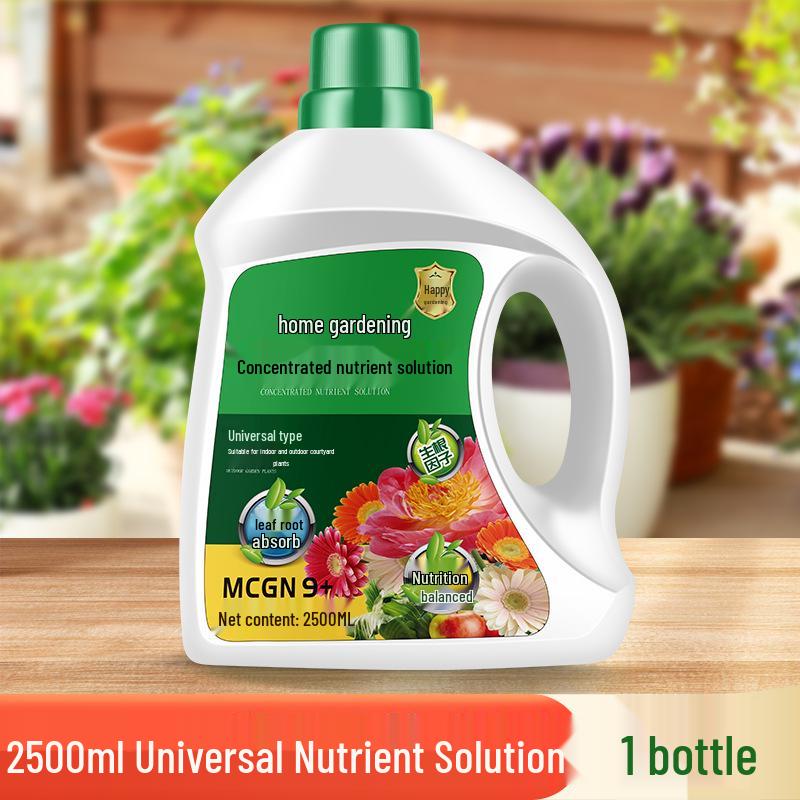General-Purpose Hydroponic Nutrient Solution for Indoor Flowers and Green Plants