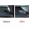 Fit For BMW X1 E84 2010-2015 ABS Silver Dashboard Upper Air Outlet Vent Trim 2X