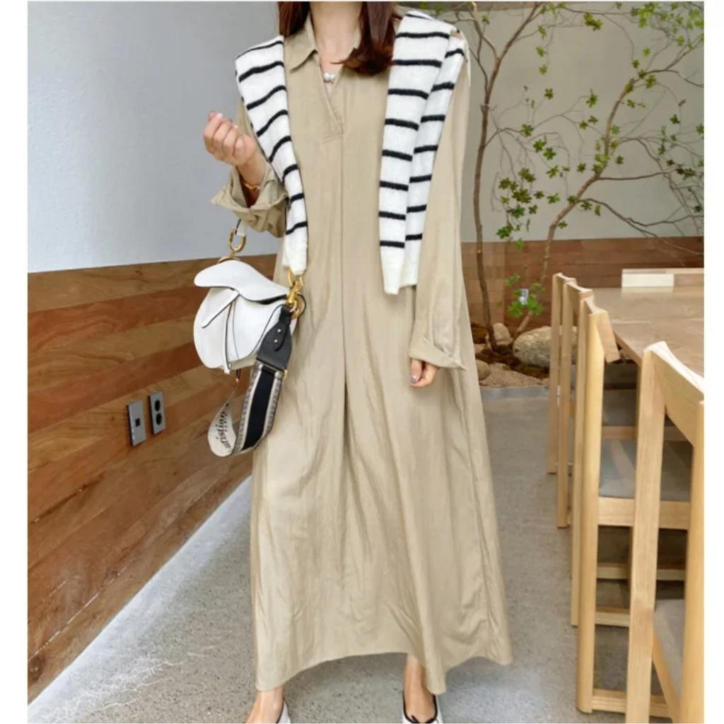 Cotton Linen Solid Muslim Dress Women Marocain Turkish Robe Femme Long Sleeve Maxi Dress Temperament Commuting  Abaya Vestidos