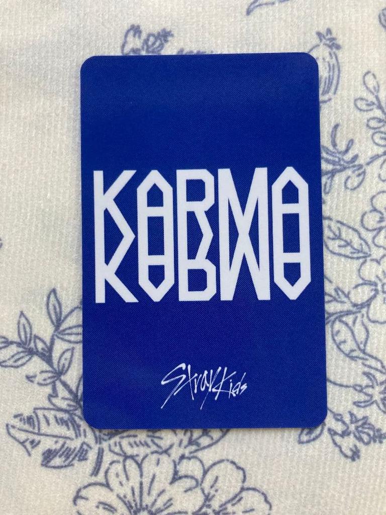 [USED] StrayKids Hyunjin KARMA TARGET Bonus American Trading Card