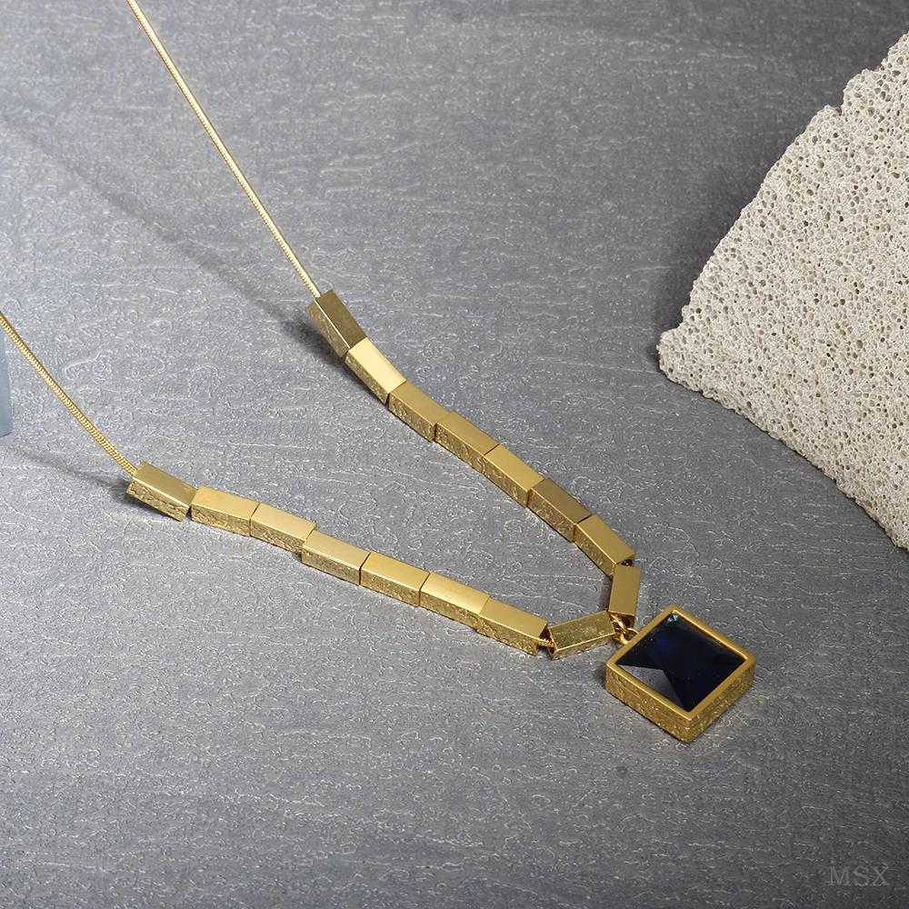 Delicate Stainless Steel Pendant Necklace CLE