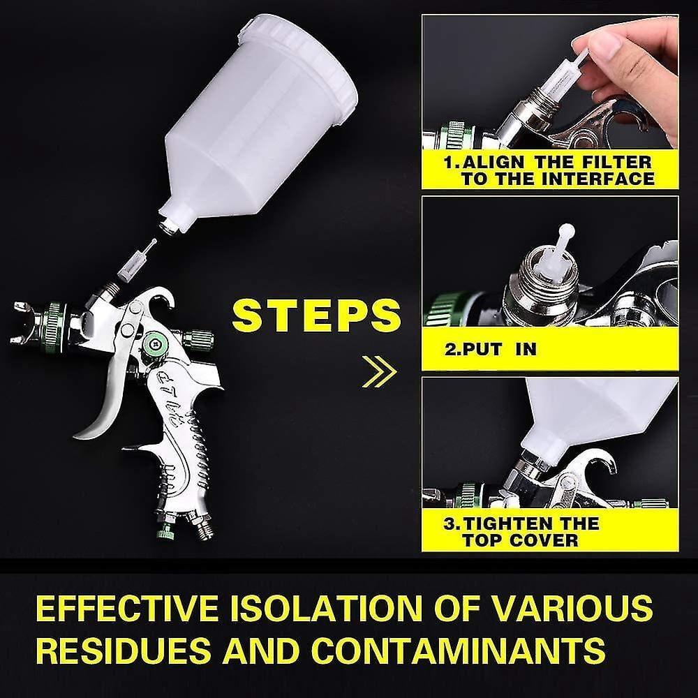 1.4mm, 1.7mm, and 2.0mm 600cc HVLP Spray Gun