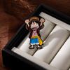 Cartoon Anime One Piece Brooch Peripheral Metal Badge Luffy Pirates Alloy Oil Dripping Clothes Bag Accessories