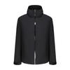 Men's Autumn-Winter Hooded Mountaineering Jacket: Thick Outdoor Casual Workwear Windbreaker