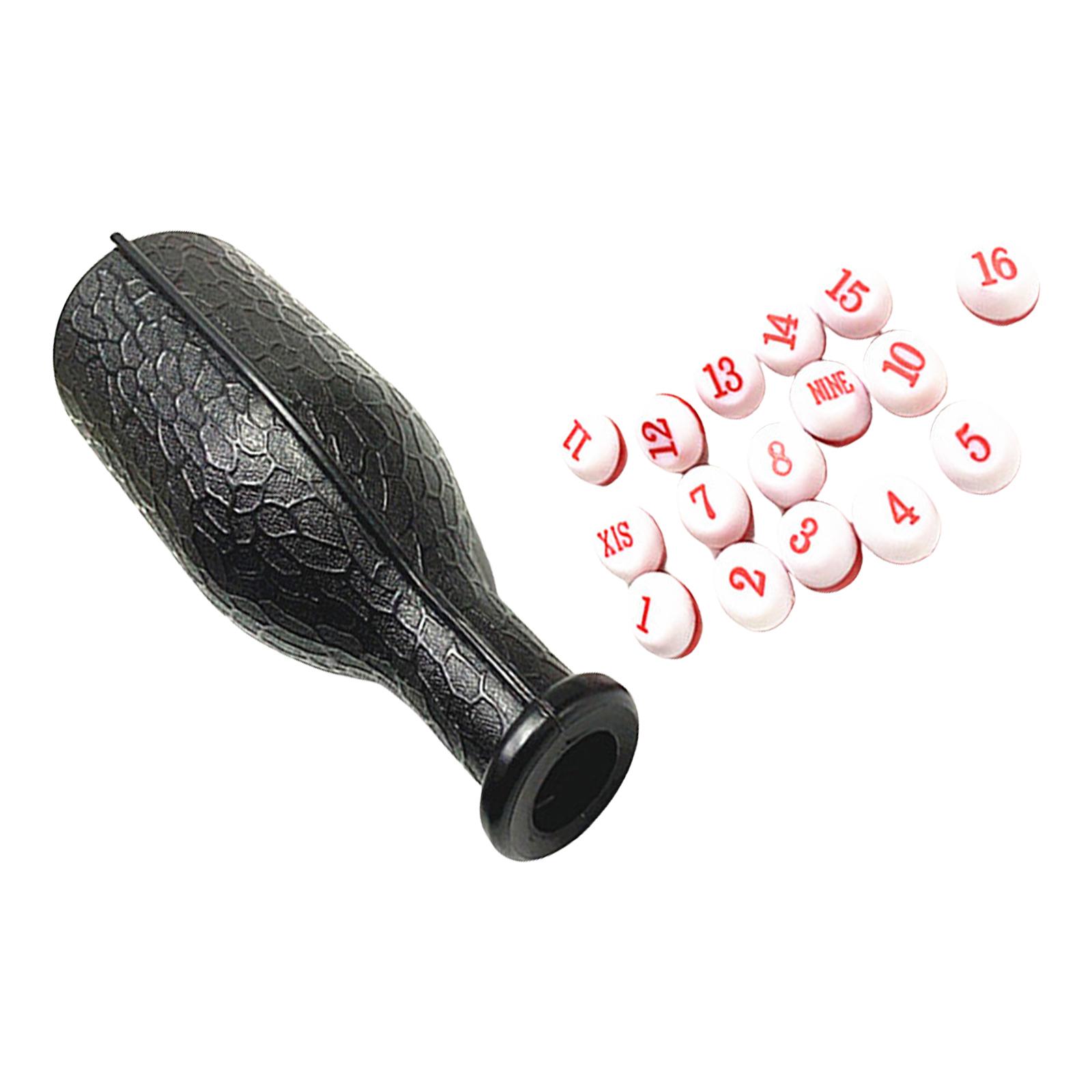 

Бутылка-шейкер для бильярдных костей, принадлежность для снукера, износостойкая бутылка для пула, бутылка для снукера, бутылка-шейкер, бильярдный аксессуар чёрный