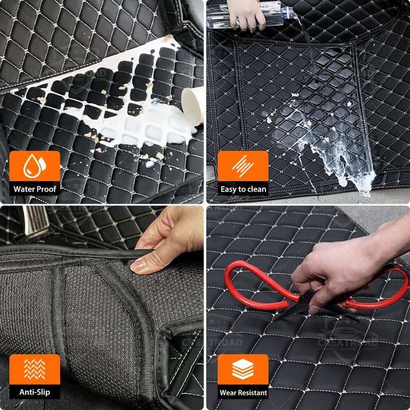 Car Floor Mats For LEXUS RX series RX270 RX350 RX400h 5 Seats 2007-2015 2014 13 12 11 10 09 08 Carpet Cover Interior Accessories