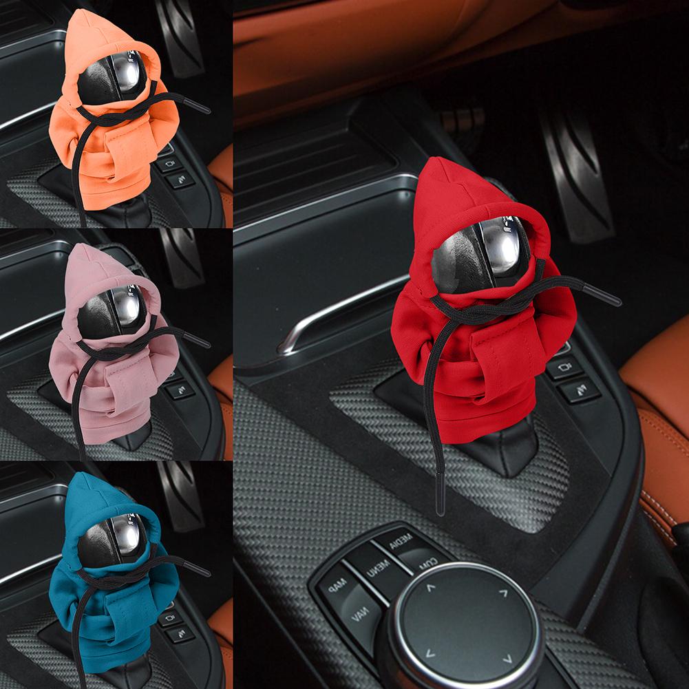 Car Shift Knob Hoodie Cover All Cotton 4.7in / 12cm Fashion Car Shifter Knob Cover For Manual And Automatic