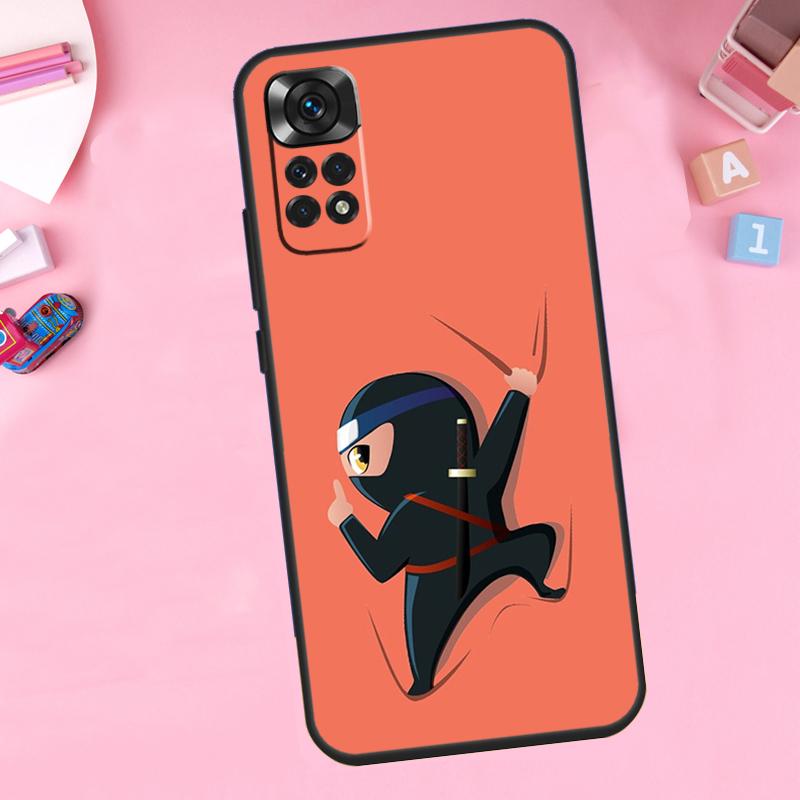 

Япония самурай Ниндзя Воин Забавный Для Xiaomi Redmi Note 14 10 11 12 13 15 Pro Plus Чехол для телефона Для Redmi 15 15C 14C 12C 10C 13C Note 15 Pro Plus 5G