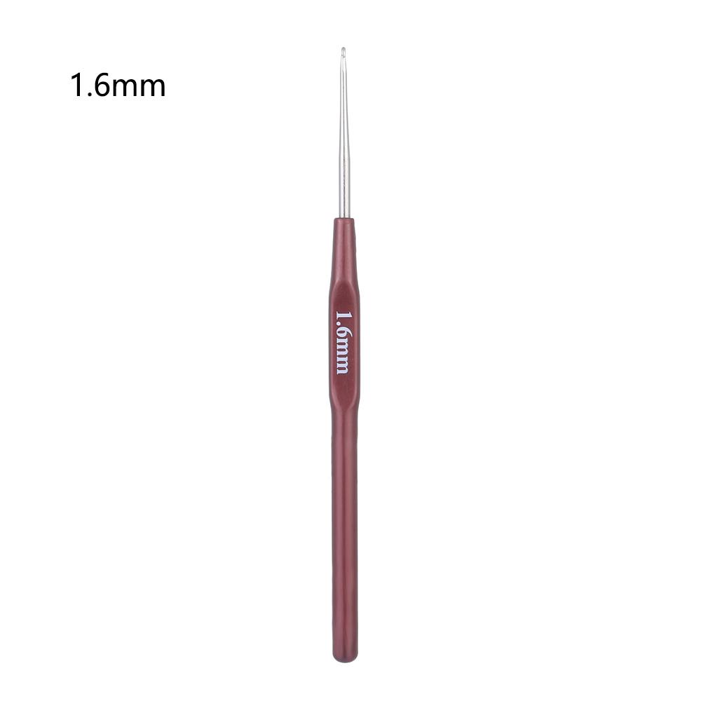 1PC Crochet Hook Mix 0.5mm-2.7mm Small Size Yarn Weave Knitting Embroidery Needles For Lace Dolls DIY Sewing Tools 16 Sizes Hook