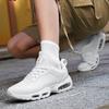 Men's air-cushioned casual sneakers Four seasons new breathable light outdoor racing running shoes students speed sports shoes