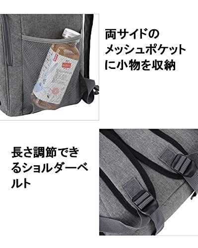 Cold Insulated Thermal Insulated Cooler Soft Cooler 18L Backpack, Bag, Bag, Foldable, Box, (Gray)