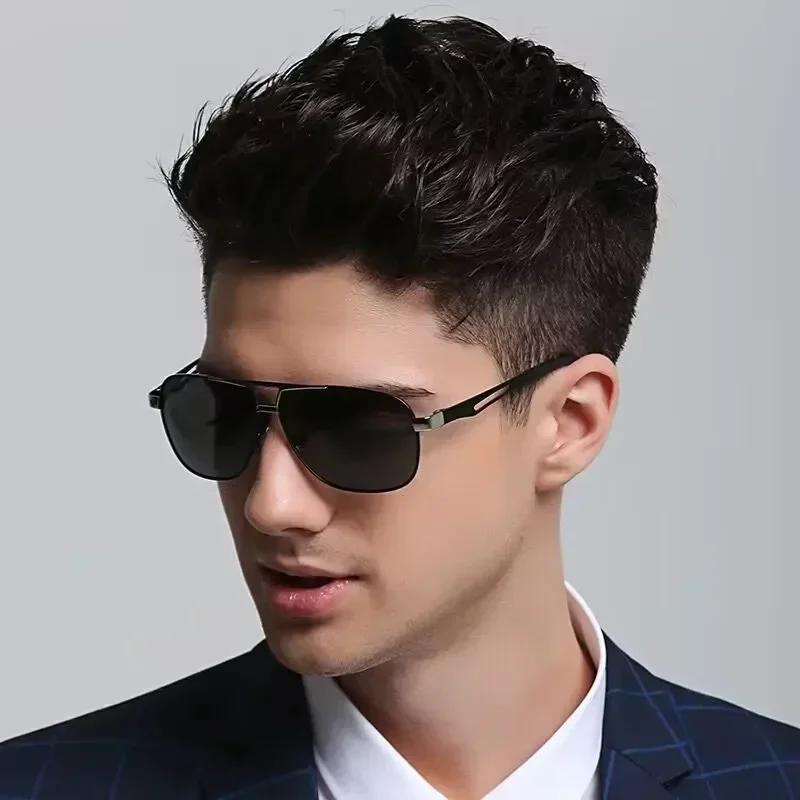 Customization Precription Glasses Pochromic Sunglasses Luxury for Men Pilot Shades Outdoor Anti-UV Driving