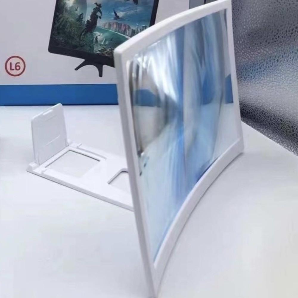 12 Inch Phone HD Screen Magnifier Fresnel Lens Expander Projector  Travel