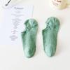 Female Summer Thin Style Pure Cotton Color Shallow Mouth Non Slip Not To Fall with Invisible Boat Socks
