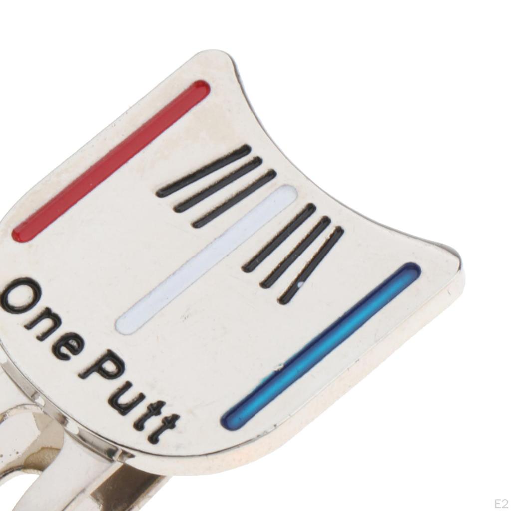 Golf Ball Marker with Hat Clip for Men Women Kid Golfer