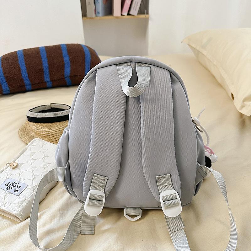 Schoolbag new high-value, fresh, sweet and cute panda backpack, light spring outing backpack for students in grades 1-1