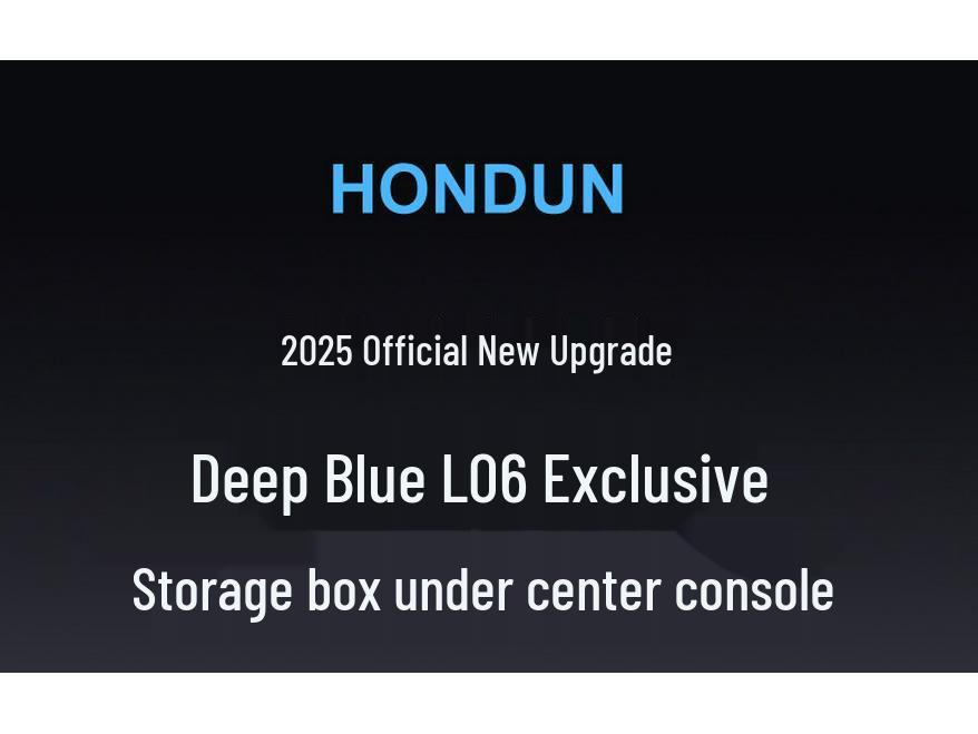 Dark Blue Center Console Storage Box for L06 Car Armrest: 26 Models Compatible