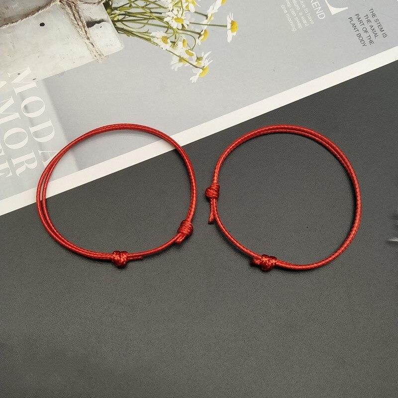 2 Pcs /Lot Cross Couple Wrist Bracelet New Arrival Stylish Fashionable White Black Color Charm Bracelets Present Gift Idea Friend Lover Handmade