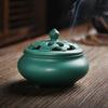 Special Coil Retro Incense Burner Living Room Ceramic Incense Holder Creative Home Decor Buddha Buddhist Ornaments Xmas Gift