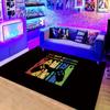 3D Cartoon Gamer Game Controller Area Rug,Carpet Rug for Living Room Bedroom Sofa Doormat Decoration Kid Play Non-slip Floor Mat