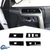 BlacK Window Lift Switch Button Cover Panel Trim for 4runner 2010+ Accessories